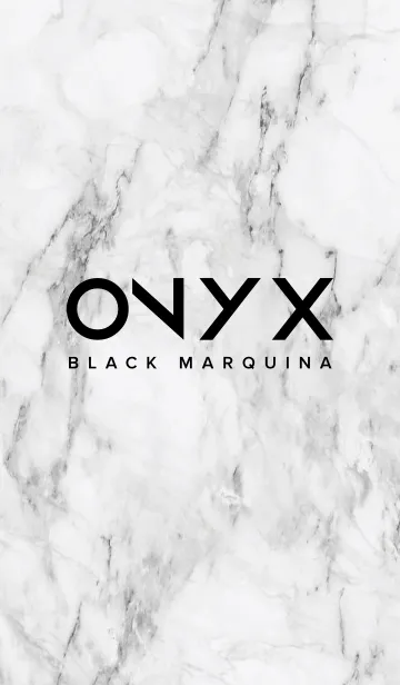[LINE着せ替え] ONYX: Black Marquinaの画像1