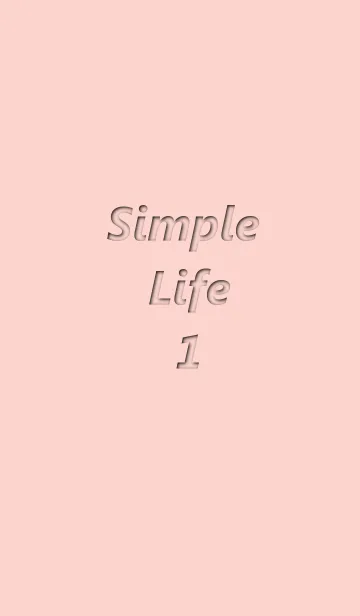 [LINE着せ替え] Simple Life 1の画像1