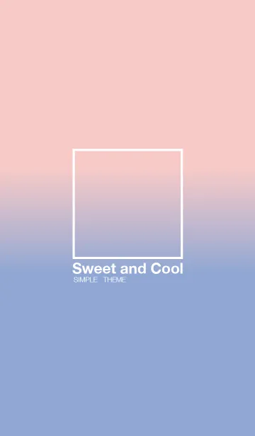 [LINE着せ替え] Sweet and Cool - New Versionの画像1