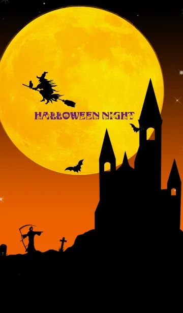 HALLOWEEN-orangeの着せ替えメイン画像