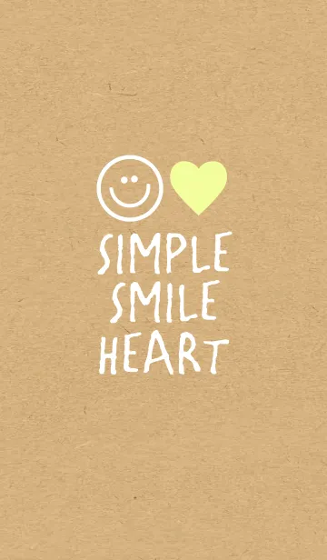 [LINE着せ替え] -SIMPLE HEART SMILE 2-の画像1