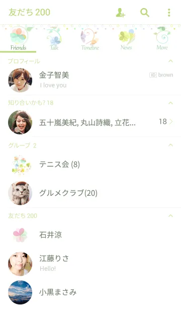 [LINE着せ替え] artwork_Flower garden5の画像2