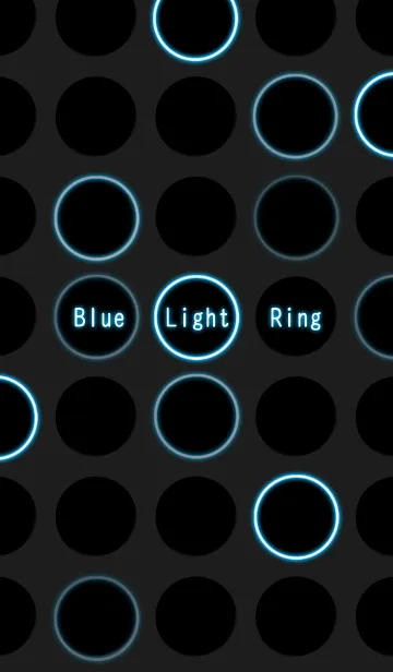 [LINE着せ替え] Blue Light Ringの画像1