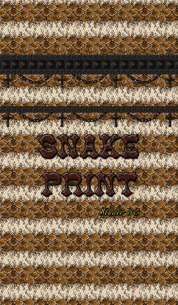 SNAKE PRINTの着せ替えメイン画像