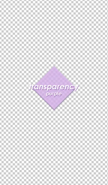 [LINE着せ替え] 透明 -purple-の画像1