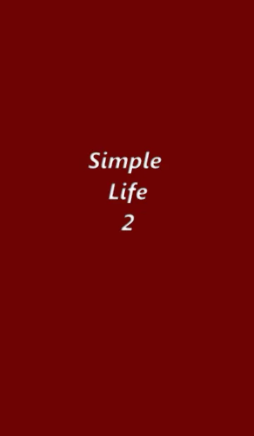 [LINE着せ替え] Simple Life 2の画像1
