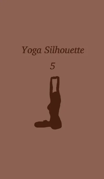 [LINE着せ替え] Yoga Silhouette 5の画像1