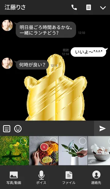 [LINE着せ替え] お金がすごく溜まる亀の画像4