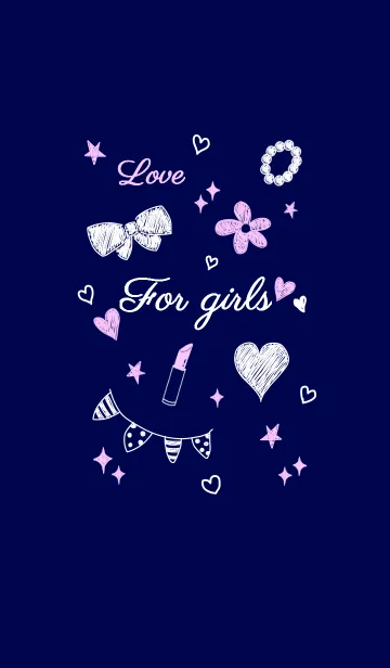 [LINE着せ替え] For girlsの画像1