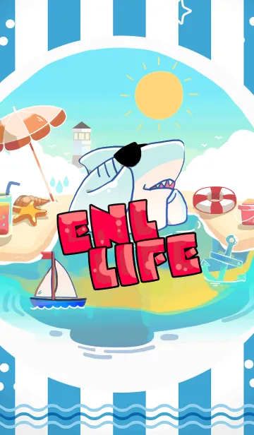 [LINE着せ替え] 簡単な新しい人生の画像1