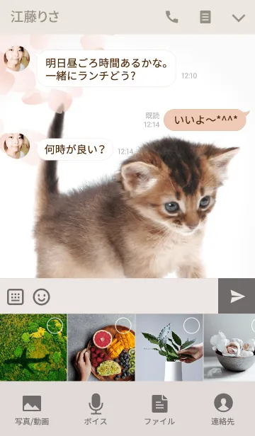 [LINE着せ替え] 桜ソマリの画像4