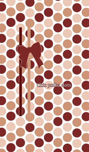 [LINE着せ替え] Chic polka dotsの画像1