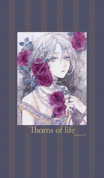 [LINE着せ替え] Thorns of lifeの画像1