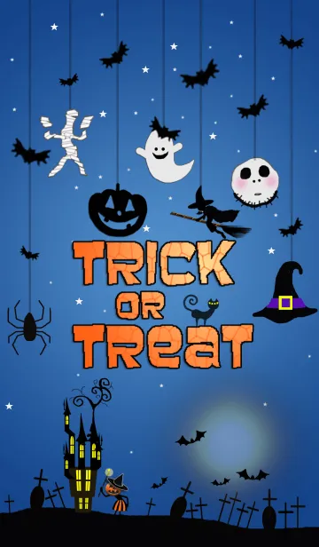 [LINE着せ替え] ハッピー＊ハロウィン18の画像1