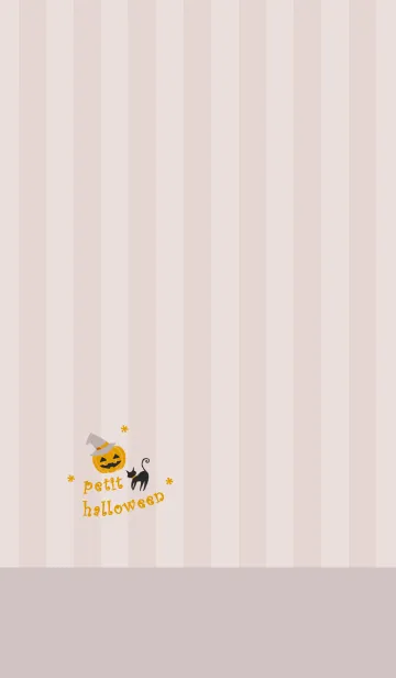 [LINE着せ替え] プチ*ハロウィンの画像1