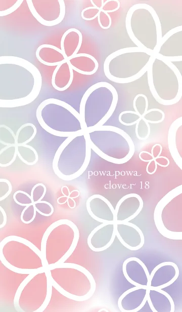 [LINE着せ替え] powapowa clover 18の画像1