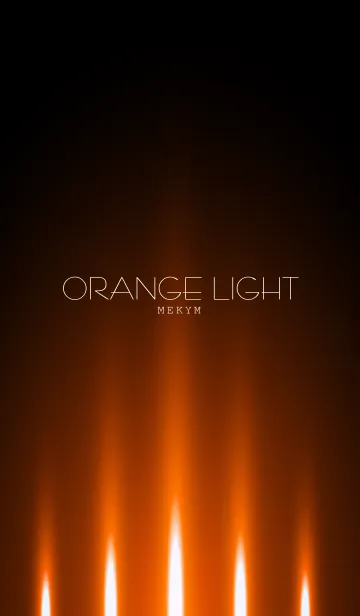 [LINE着せ替え] - ORANGE LIGHT -の画像1