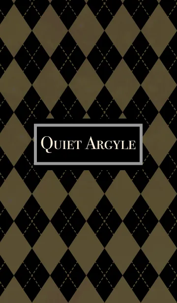 [LINE着せ替え] Quiet argyleの画像1