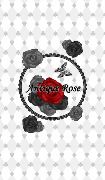 [LINE着せ替え] Antique Rose Gothic 5の画像1