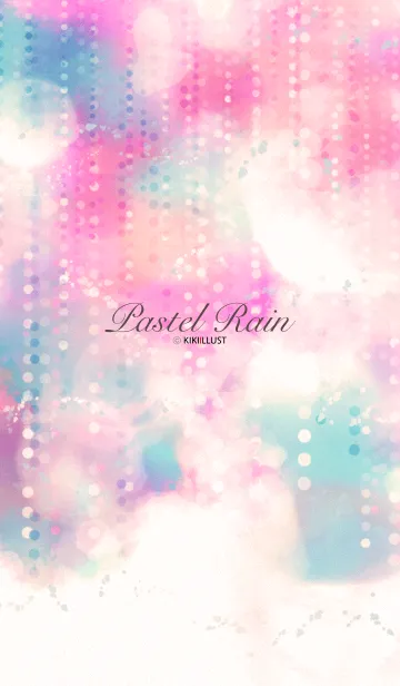 [LINE着せ替え] Pastel rainの画像1