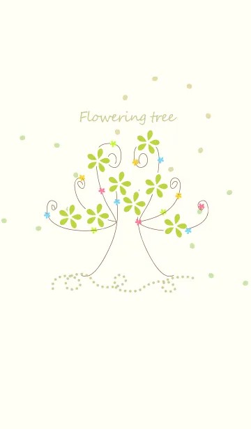 [LINE着せ替え] artwork_Flowering tree2の画像1