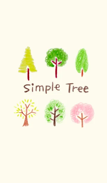 [LINE着せ替え] Simple Treeの画像1