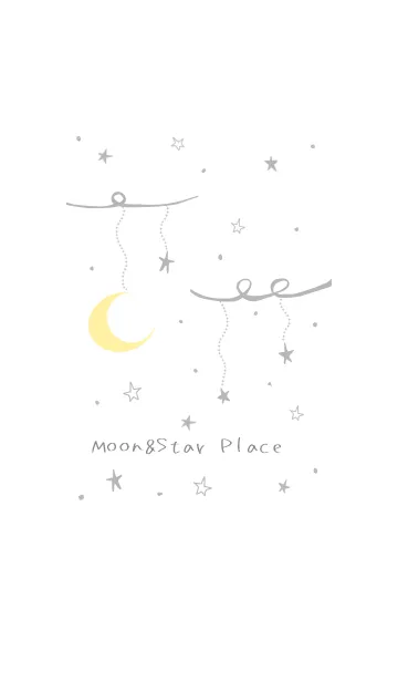 [LINE着せ替え] Moon＆Star Placeの画像1