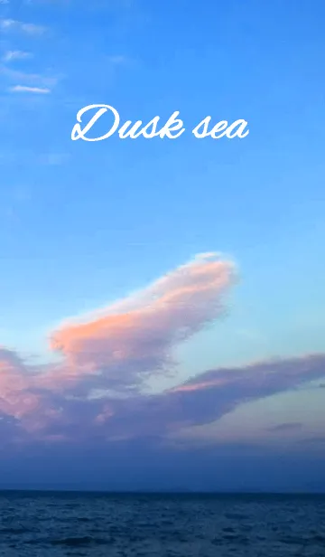 [LINE着せ替え] Dusk seaの画像1
