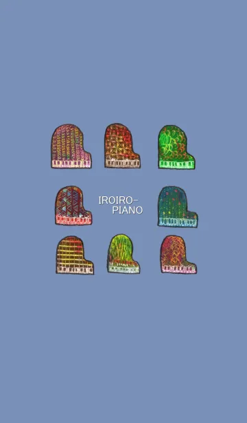 [LINE着せ替え] IROIRO-PIANOの画像1