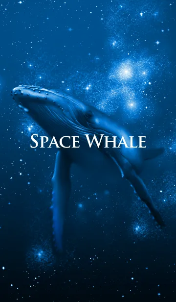 [LINE着せ替え] Space Whale（日本版）の画像1