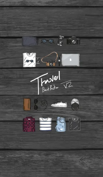 [LINE着せ替え] Travel Back Packer V2の画像1