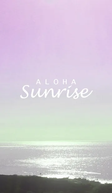 [LINE着せ替え] ALOHA -Sunrise-の画像1