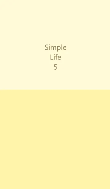 [LINE着せ替え] Simple Life 5の画像1