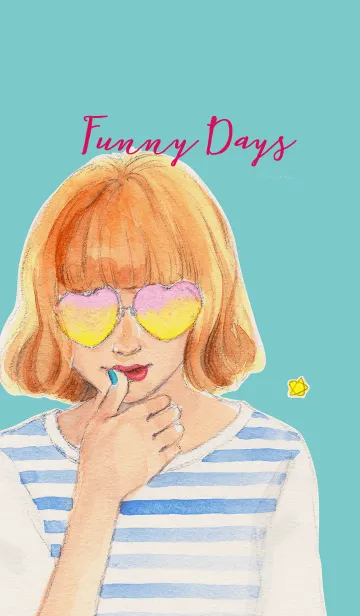 [LINE着せ替え] Funny Daysの画像1