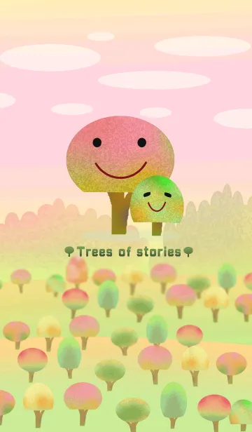 [LINE着せ替え] 木々物語の画像1