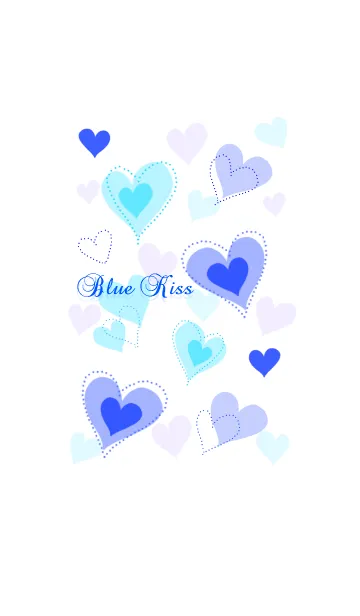 [LINE着せ替え] Blue Kissの画像1