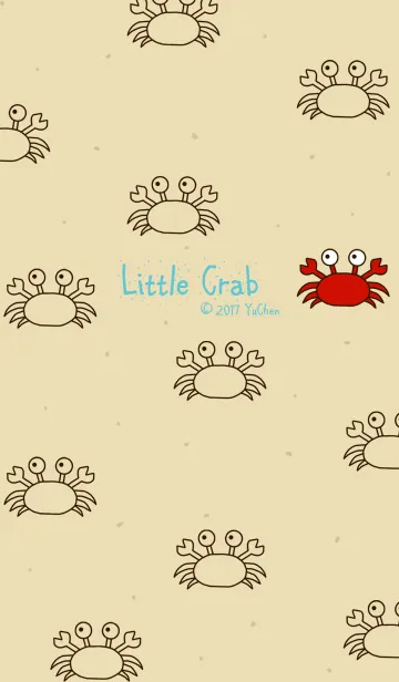 [LINE着せ替え] Little Crab 2の画像1