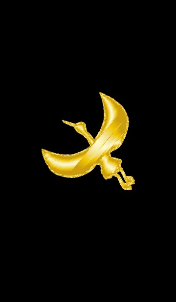 [LINE着せ替え] 金運急上昇の鶴の画像1