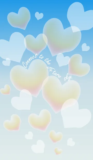 [LINE着せ替え] Connect to the future sky.の画像1