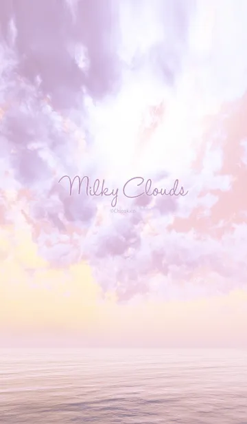 [LINE着せ替え] Milky Cloudsの画像1