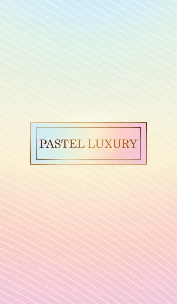 [LINE着せ替え] Pastel luxuryの画像1