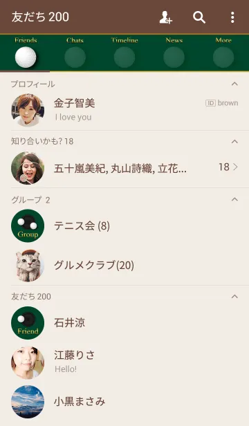 [LINE着せ替え] Golf Loverの画像2