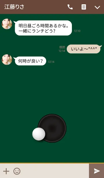 [LINE着せ替え] Golf Loverの画像3