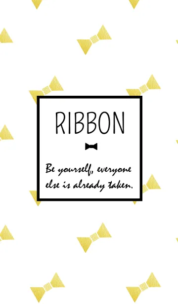 gold ribbonの着せ替えメイン画像