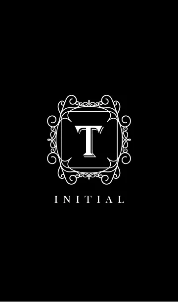 [LINE着せ替え] INITIAL - T -の画像1