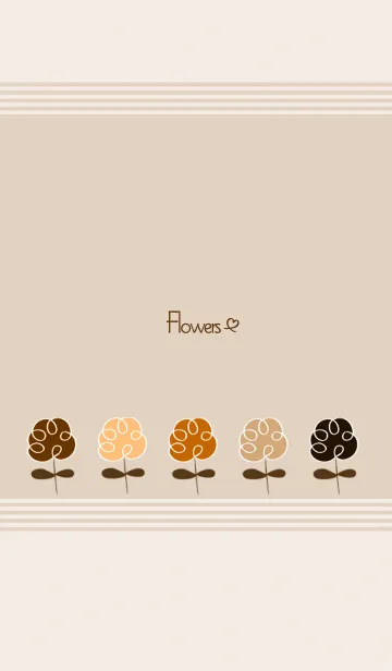 [LINE着せ替え] artwork_Flowersの画像1