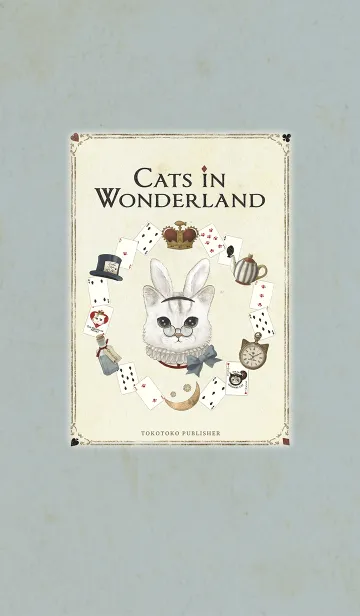 [LINE着せ替え] Cats in Wonderlandの画像1