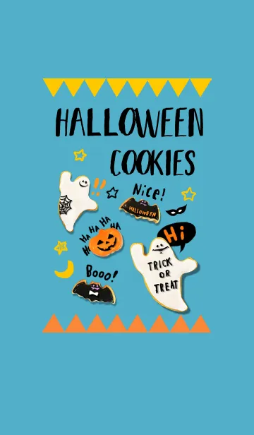 [LINE着せ替え] HALLOWEEN COOKIESの画像1