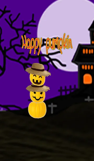 [LINE着せ替え] Happy pumpkin.の画像1