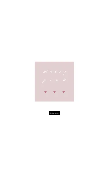 [LINE着せ替え] 6:00 a.m. [dusty pink ]の画像1